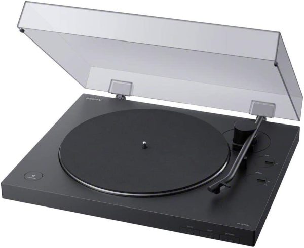 Sony PS-LX310BT Belt Drive Turntable: Fully Automatic Wireless Vinyl Record Player with Bluetooth and USB Output (Renewed)