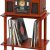 Victrola 8-in-1 Bluetooth Record Player & Multimedia Center, Built-in Stereo Speakers – Turntable, Wireless Music Streaming with Stand, Real Wood | Mahogany