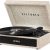 Victrola Parker Bluetooth Suitcase Record Player with 3-Speed Turntable, Light Beige (VSC-580BT-LBB)