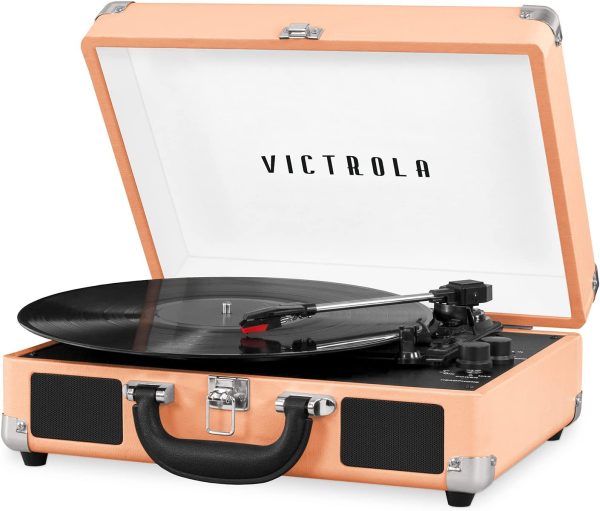 Victrola portable record player