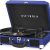 Victrola Vintage 3-Speed Bluetooth Portable Suitcase Record Player with Built-in Speakers | Upgraded Turntable Audio Sound| Includes Extra Stylus | Cobalt Blue, 1SFA (VSC-550BT-COB)