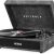 Victrola Vintage 3-Speed Bluetooth Portable Suitcase Record Player with Built-in Speakers | Upgraded Turntable Audio Sound| Includes Extra Stylus | Lambskin (VSC-580BT-LGR)