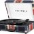 Victrola Vintage Bluetooth Portable Suitcase Record Player with Built-in Speakers, 1SFA (VSC-550BT-UK)