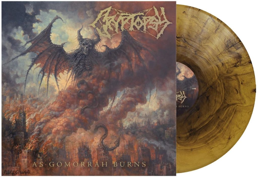 As Gomorrah Burns - Gold & Black Galaxy - Turntable Players