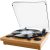 Record Player, Popsky 3-Speed Turntable Bluetooth Vinyl Record Player with Speaker, Portable LP Vinyl Player, Vinyl-to-MP3 Recording, 3.5mm AUX & RCA & Headphone Jack