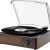 Vinyl Record Player Turntable with Built-in Bluetooth Receiver & 2 Stereo Speakers, 3 Speed 3 Size Portable Retro Record Player for Entertainment and Home Decoration