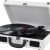 Vinyl Record Player Wireless Turntable Bluetooth 3-Speed Portable Vintage Suitcase with Built-in Speakers, Includes Extra Stylus/RCA Out/AUX IN