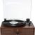 Vinyl Record Player Wireless Turntable with Built-in Speakers and USB Belt-Driven Vintage Phonograph Record Player 3 Speed for Entertainment and Home Decoration