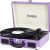 Vinyl Record Player Bluetooth 3-Speed Turntable Vintage Record Player with Built-in Stereo Speakers Portable Phonograph Tocadisco Lp Player Supports 3.5mm Headphone AUX Input RCA Line Output, Purple