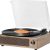 Vinyl Record Player Turntable with Built in Speaker Wireless 3-Speed Belt-Driven LP Vintage Design Support RCA Line Out AUX in Headphone Jack for Home Music and Entertainment