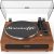 Record Player High Fidelity Turntable for Vinyl Records Built-in 4 Stereo Speakers All-in-One Vinyl Player Belt Drive Turn Table with MM Cartridge ATN-3600L Stylus 33 45 Speed Bluetooth Classic Black