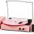 Vinyl Record Player with External Speakers, USB Recording, 33 45 78 RPM Bluetooth LP Player Vintage Turntable with Dual Stereo Speakers Support AUX-in RCA Out Headphone Jack, Green