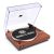 ANGELS HORN High Fidelity Vinyl Record Player, Bluetooth Turntable, 2 Speed Belt Drive, Built-in Preamp, Adjustable Counterweight,Magnetic Cartridge, Upgraded Version