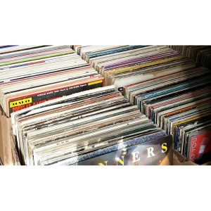 VinylShopUS - Mystery Box Vinyl Records Music Albums LPS Bulk Lot Randomly Chosen Vintage Original LPs With Sleeves Lot of 20, Black
