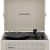 Crosley CR8017B-DU Voyager Vintage Portable Vinyl Record Player Turntable with Bluetooth in/Out and Built-in Speakers, Dune