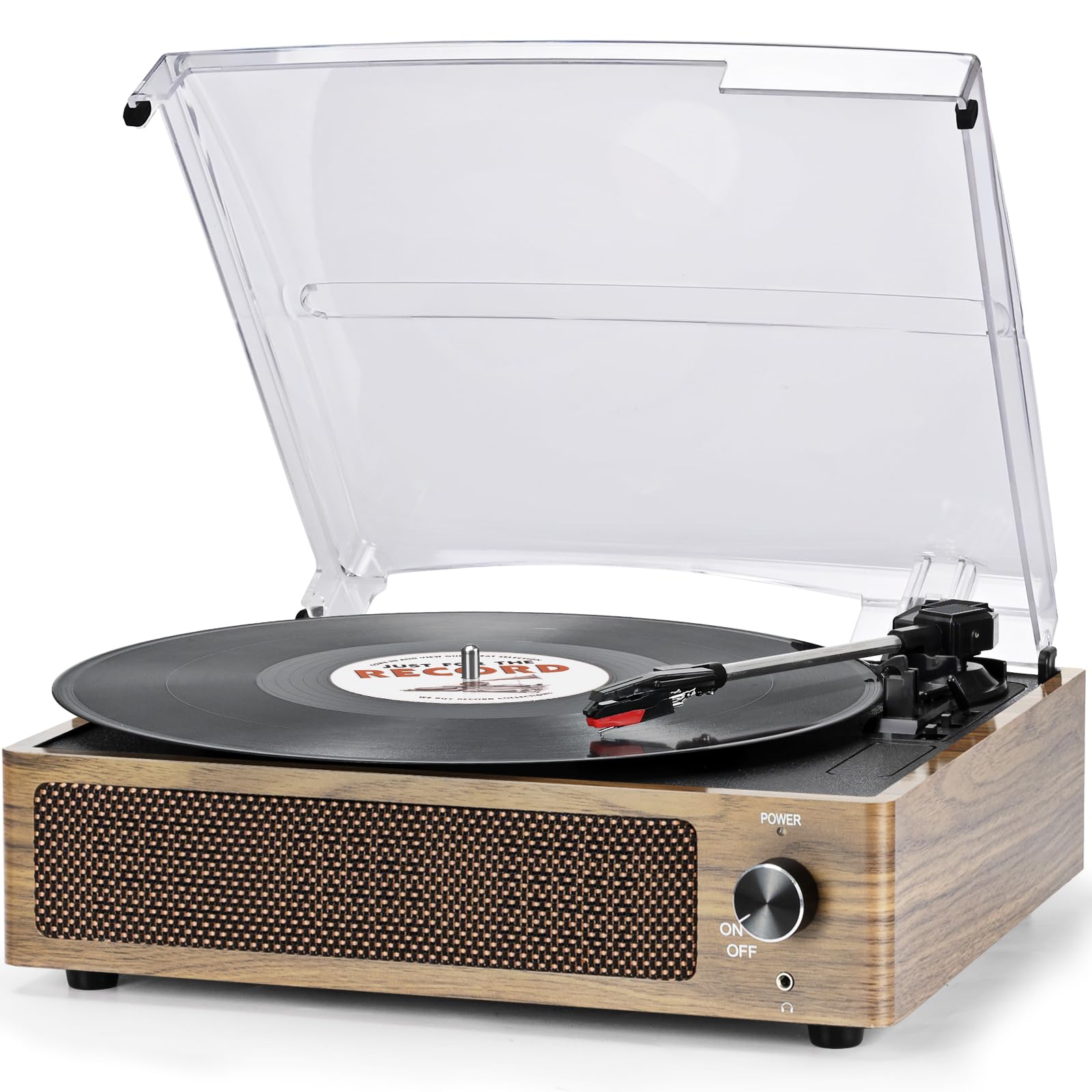 vinyl-record-player-with-speaker-vintage-turntable-for-vinyl-records