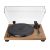 Audio-Technica AT-LPW40WN Fully Manual Belt-Drive Turntable, 2 Speeds, Dynamic Anti-Skate Control, Carbon-Fiber Tonearm Walnut