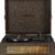 Crosley CR8017B-CO Voyager Vintage Portable Vinyl Record Player Turntable with Bluetooth in/Out and Built-in Speakers, Cocoa