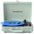 MANGOSTAN Bluetooth Vinyl Record Player, 3-Speed Portable Turntable with Built-in Bass Speakers, Belt-Driven Suitcase LP Player Supports AUX-in, RCA Line Out & Headphone Jack, Green