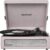 Crosley CR8017B-AM Voyager Vintage Portable Vinyl Record Player Turntable with Bluetooth in/Out and Built-in Speakers, Amethyst