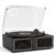TANLANIN Vinyl Record Player Bluetooth Turntable with 4 Stereo Speakers, 3-Speed LP Player for Vinyl Records, RCA AUX Output, PC Recording, Headphone Jack, Retro Record Player with Classic Design