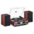 ANGELS HORN High Fidelity Bluetooth Vinyl Turntable Record Player with Bookshelf Speakers, AT-3600L, Built-in Phono Preamp, Belt Drive 2-Speed, Pitch Control, Aluminum Alloy Plinth
