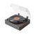 Auspicium Turntables Belt-Drive Record Player with Turntable Built-in Speakers for Vinyl Records,Vintage Record Player Support 33&45 RPM with Advanced Magnetic Cartridge for Christmas or Birthday Gift