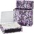Crosley CR6041A-BF Fusion 3-Speed Bluetooth Turntable and Record Carrying Case Combo, Blue Floral