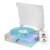 Victor VHRP-1404 Mystic All-in-one Bluetooth Record Player with AudioStream | Vinyl turntable with stereo speakers & wireless streaming, Plays 33/45/78 RPM discs, Auto-stop protects stylus, RGB lighting
