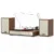 MONODEAL Vinyl Record Player HiFi System with 24 W Bookshelf Speakers | 3.5 inch woofer and 1.5 inch tweeter 3-speed belt drive anti-shock design Bluetooth 5.3 and RCA output